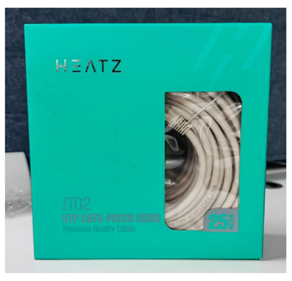 ZT02 CABLE UTP LAN HEATZ CAT6 25M